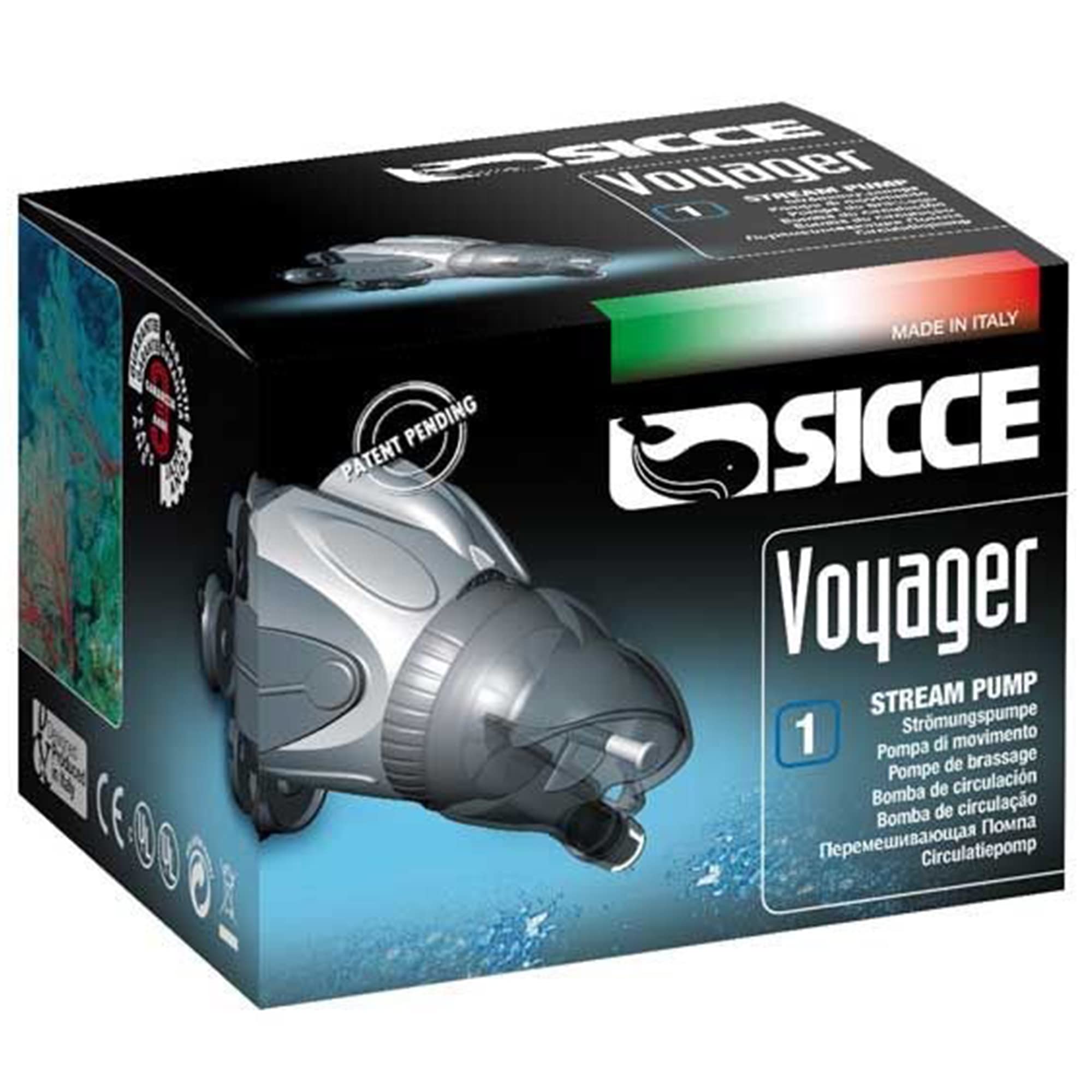 Sicce 997376 Aquarien Strömungspumpe Voyager 1 2300 Liter/h