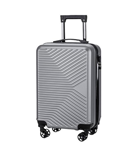 IRYZE Koffer Reisekoffer Aufgegebener Gepäckkoffer Mit Rollen, Hartschalenkoffer, 20-Zoll-Gepäck Mit Spinnerrädern Trolley Boardcase (Color : D, Size : 20inch)