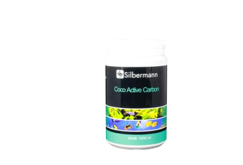 Silbermann Coco Active Carbon - Kokoskohle für Meer- und Süßwasseraquarien (1000 ml)