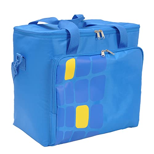 Thermo-Rucksack für Lebensmittel, Kühlschrank, 15 Liter, PEVA-Innenfutter, mit isolierendem Schaumstoff, Blau