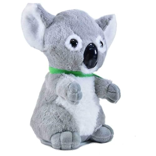 Kögler Labertier Koala Travis Koalabär äfft Alles nach Wackelkopf Grau 18 cm