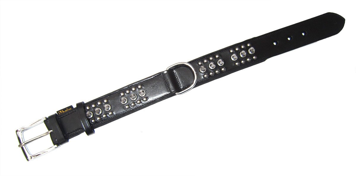 Heim 2180608 Halsband "Power", 40 mm breit /60 cm lang, schwarz