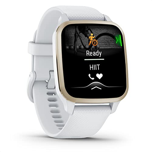Garmin Venu Sq 2 Music - GPS-Fitness-Smartwatch mit 1, 4" AMOLED Display, integriertem Musikplayer, Schlafanalyse und über 25 Sport-Apps. Pay, bis zu 11 Tage Akkulaufzeit, 010-02700-11