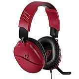 Turtle Beach Recon 70N Rot Gaming Headset - Nintendo Switch, PS4, PS5, Xbox One, Xbox Series S/X und PC