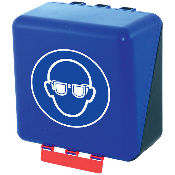 Gebra Aufb.Box SECU Midi Standard f. Augenschutz blau