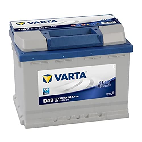 VARTA 5.60127E+12 Autobatterien Blue Dynamic D43 12 V 60 mAh 540 A