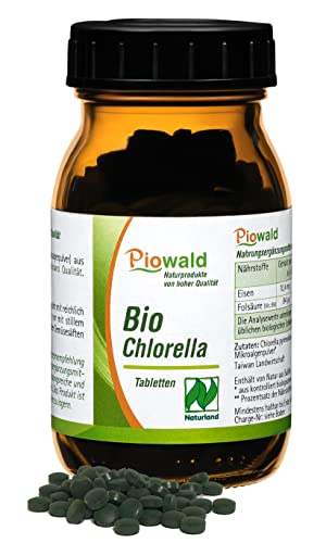 BIO Chlorella - 200 Tabletten/80g, Naturland