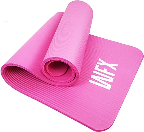 #DoYourFitness 'WFX' Premium Yoga-Matten | 'Yamuna' 183x61x1,5cm, pink | Rutschfeste Sport-Matte, Gymnastik-Matte, Turn-Matte, Fitness-Matte | Phthalatfrei