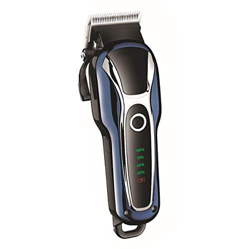 iFCOW Elektrischer Haarschneider Professionelle Männer Elektrische Haarschneidemaschine Wiederaufladbarer Haarschneider Rasierer Friseur Haarschnitt mit LCD-Panel