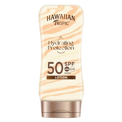 Hawaiian Tropic, Hydrating Protection Sunscreen Sonnenlotion LSF 50, 180 ml