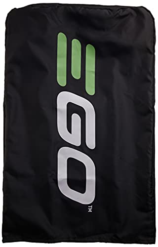 EGO Power+ CM001 Abdeckung für begehbare Rasenmäher, strapazierfähiges Gewebe zum Schutz vor Staub, Schmutz und Schmutz, schwarz