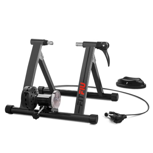 FITFIU Fitness ROB-20 - Faltbarer Fahrradroller mit magnetischem Widerstand, kompatibel mit 26"-29" Rädern, MTB und Rennrädern