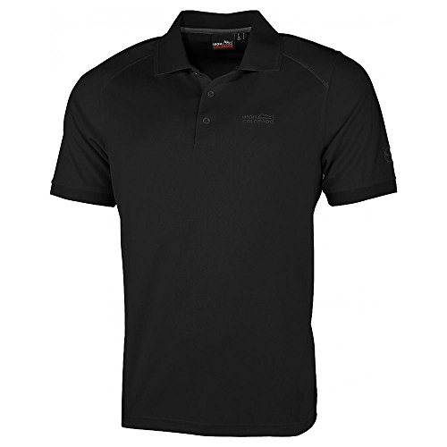 High Colorado Seattle Poloshirt Herren schwarz Größe L 2022 Kurzarmshirt