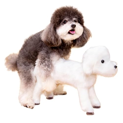 ZZYYZZ Haustier-Partnerspielzeug, interaktives Plüsch-Quietschspielzeug für Hunde, Brunstspielzeug für männliche Hunde, langlebiges Hundespielzeug mit Füllung,13cm / 5.1inch