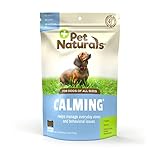 Pet Naturals® Calming for Dogs, 30 Chews – natürlich angebauter Stress und Angst beruhigende Inhaltsstoffe zur Unterstützung des Verhaltens – von Tierärzten empfohlen