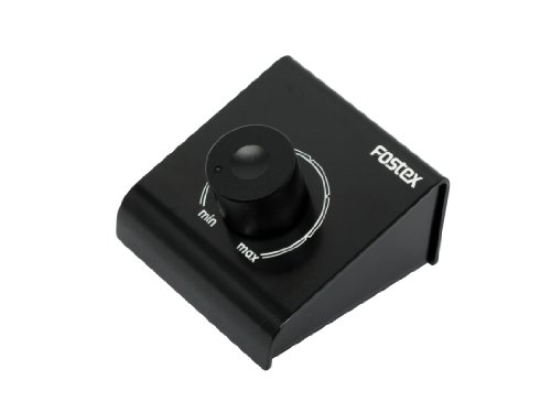 Fostex PC-1eb - Lautstärkeregler für Stereo-Lautsprecher, Farbe: schwarz