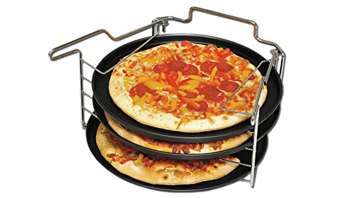 Pizzabäckerset emailliert 4-tlg Ø ca. 29cm