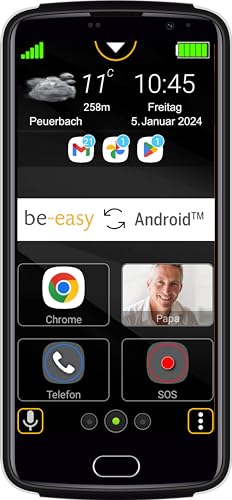 M7 premium 4G Smartphone 14 cm (5.5 Zoll) 32 GB 1,6 GHz Android 13 MP Einzelne Kamera Kamera Single SIM (Schwarz) (Schwarz)