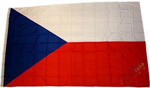 Für größere Ansicht Maus über das Bild ziehen Top Qualität - Flagge Tschechien Fahne, 250 x 150 cm, EXTREM REIßFEST, Keine BILLIG-CHINAWARE, Stoffgewicht ca. 100 g/m², sehr robust
