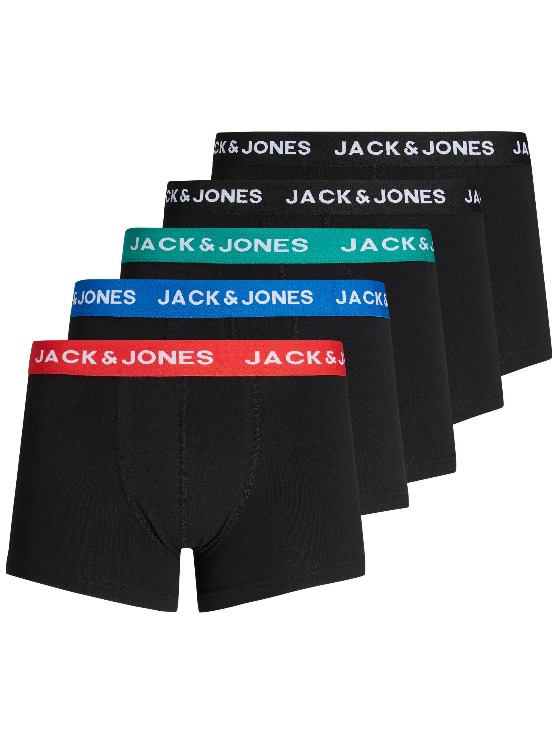 Jack & Jones Trunk "JACHUEY TRUNKS 5 PACK NOOS", (Packung, 5 St., 5er-Pack)