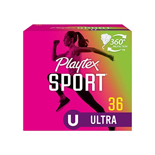 Playtex Sport Playtex Sport Tampons, ultra saugfähig, geruchlos, 36 Stück, 1 Stück, 36 Stück (1 Stück)