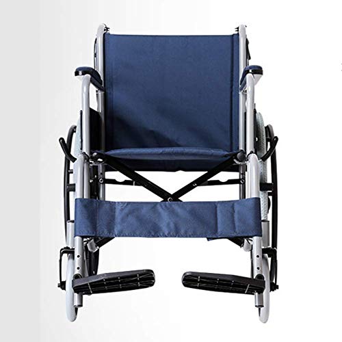 Simple Idea Lightweight Folding Elderly Wheelchair Driving Medical, Elderly Wheelchair Disabled Person Manual Scooter Elderly Portable Elderly Wheelchair Folding Portable Multifunction Elderly Trolle