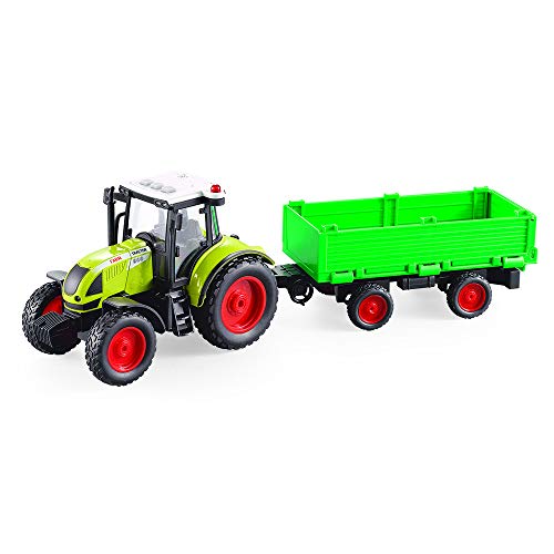 Tachan - Traktor mit Anhänger, Maßstab 1:16 (CPA Toy Group Trading S.L. 746T00463)