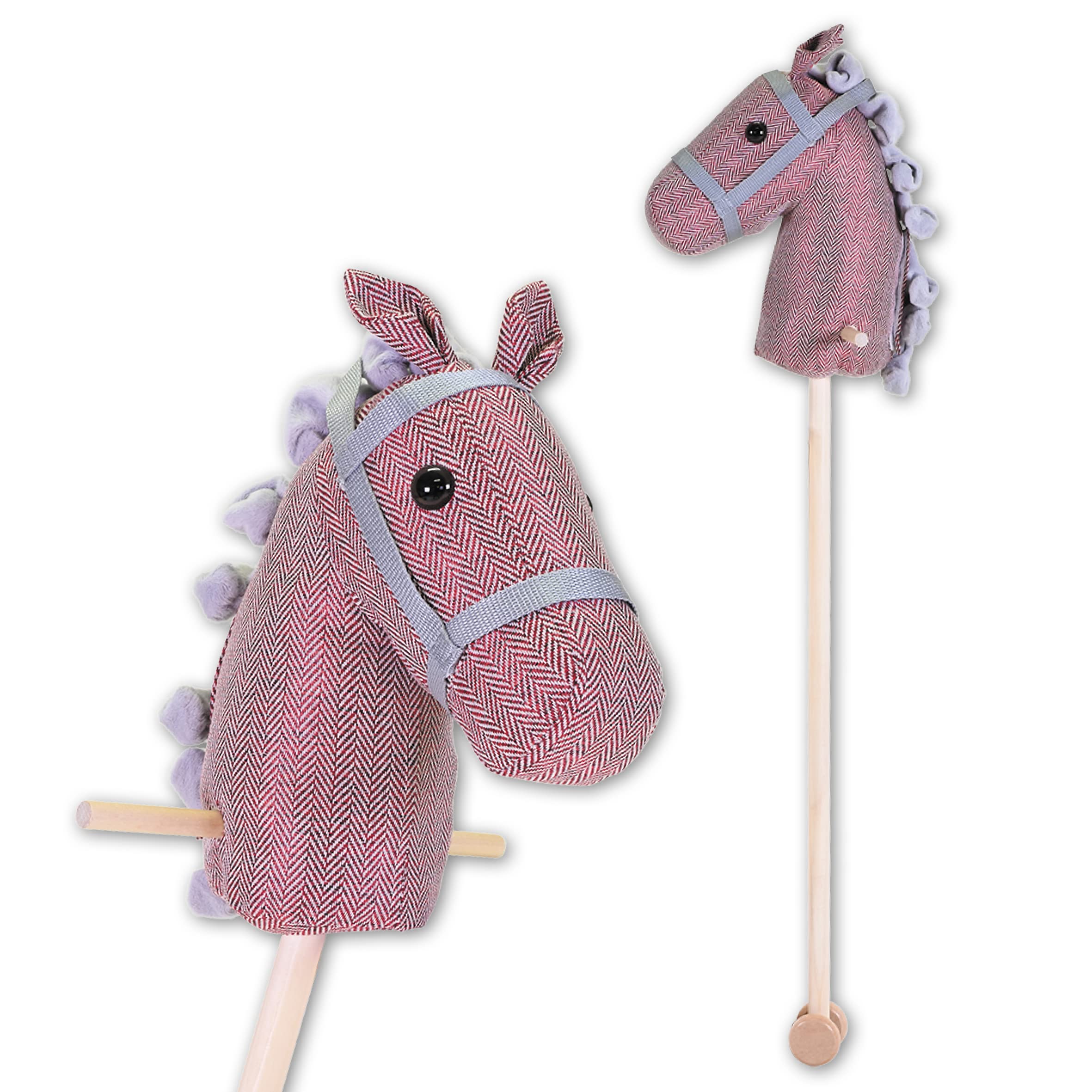 Knorrtoys 40105 - Steckenpferd Pink Horse