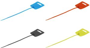 shiverpeaks BASIC-S Kabelbinder mit Beschriftungsfeld