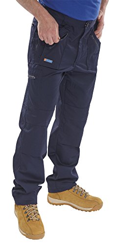 B-Click Workwear, Click Workwear Arbeitshose, marineblau, 36T