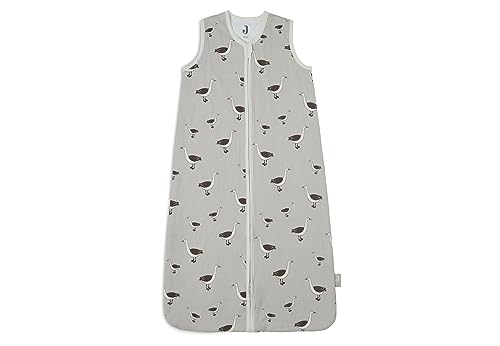 Jollein 048-516-66055 Schlafsack Sommerschlafsack Jersey Goose / Gans Nougat (Gr. 90 cm)