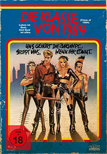 Die Klasse von 1984 (uncut) (+ DVD) (VHS-Edition) [Blu-ray]