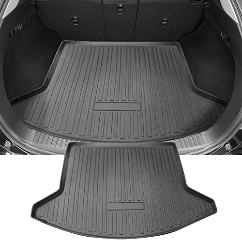 YEE PIN Kofferraummatte für Mazda CX-5 2 SUV KF 2017-2021, Seitenschutz Langlebiges und verschleißfestes Laderaumschale Schutzmatte für Sicheren Transport von Gepäck, Rutschfester
