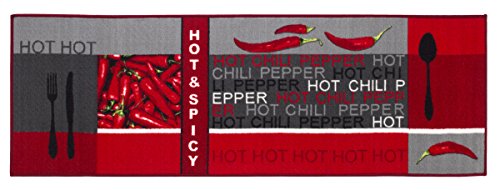 Küchenläufer »Hot Pepper«, Andiamo, rechteckig, Höhe 5 mm