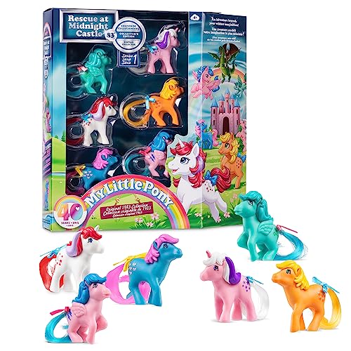 Basic Fun 35338 My Little Pony 40th Anniversary Figures Collector Pack