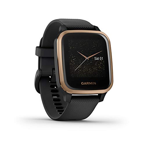 Garmin Venu Sq Music Amazon Exclusive – wasserdichte GPS-Fitness-Smartwatch mit Musikplayer, 1,3" Touchdisplay, Gesundheitstracker & Sport-Apps, (Zertifiziert und Generalüberholt)