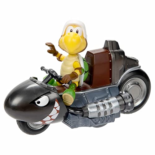 Nintendo (Super Mario Movie - Figur Koopa Troopa with Kart, 6 cm