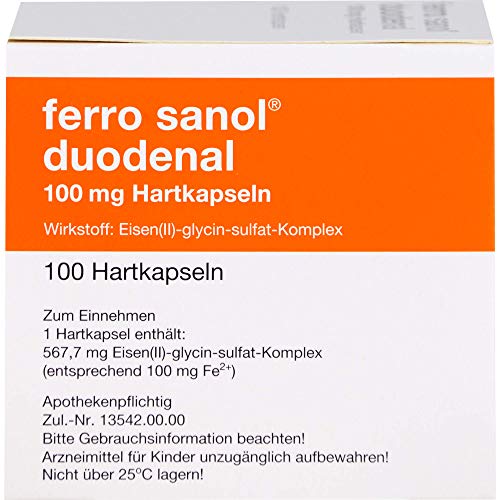 FERRO SANOL FERRO SANOL duodenal Hartkaps.100 St