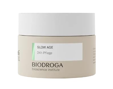 BIODROGA Bioscience Institute - SLOW AGE – 24h Pflege 50ml - Anti-Aging, Feuchtigkeit, reduziert Linien & Fältchen, verleiht Energie - mit Schwarzwald Complex für vitale Haut - ideal gegen müde Haut