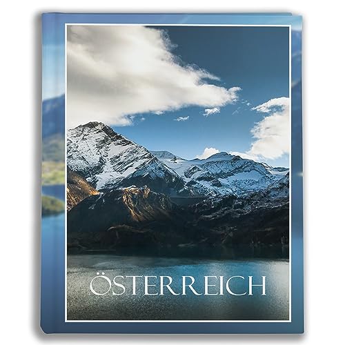 Urlaubsfotoalbum 10x15: Oesterreich, Fototasche für Fotos, Taschen-Fotohalter für lose Blätter, Urlaub Oesterreich, Handgemachte Fotoalbum