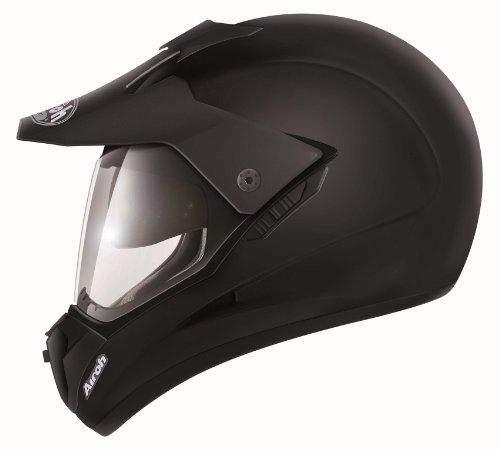 Airoh S502 Motorrad Helm S5, Größe : 62 cm, Schwarz