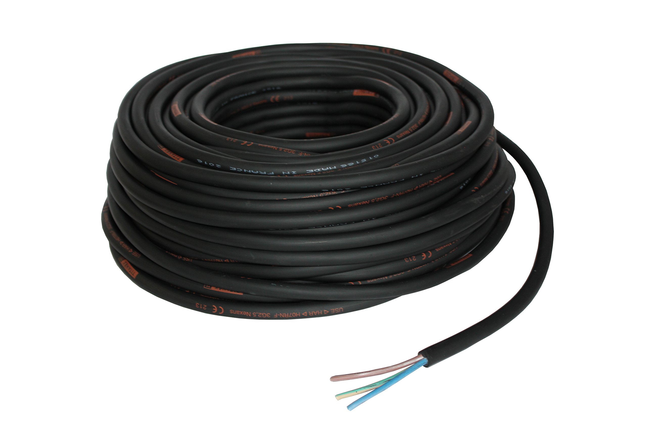 netbote24 TITANEX Kabel H07RN-F 3x2,5 mm² (3G2,5) Baustellenkabel, Industriekabel geeignet für den Außenbereich 5-50m (35m)