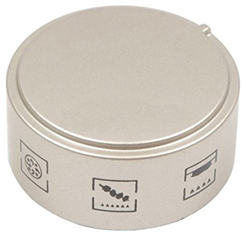 spares2go 6 Funktion Einstellknopf Schalter für Hotpoint hot-ari IX Herd Ofen (Silber)