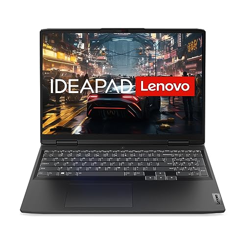 Lenovo IdeaPad Gaming 3 Laptop | 16" WUXGA WideView Display entspiegelt | AMD Ryzen R5-6600H | 16GB RAM | 512GB SSD | NVIDIA GeForce RTX 3050Ti (4GB) | Windows 11 | grau |  Premium Care