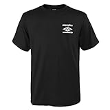 Umbro Unisex-Erwachsene X Akomplice World Peace Kurzarm T-Shirt, Black Beauty, L