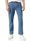 Wrangler Herren Regular Fit' Jeans, Blau (Stonewash), 42W / 34L EU