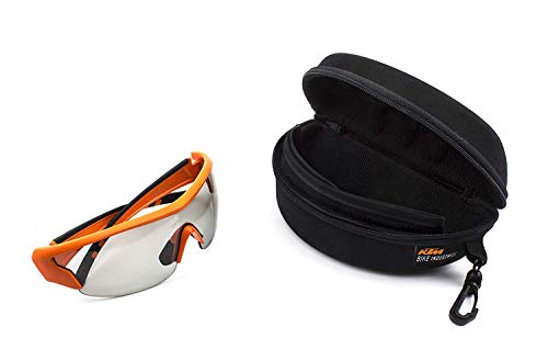 KTM Sonnenbrille mit Photocromic Effekt - Inkl. Hartschalen Case + Key Holder (5-325)