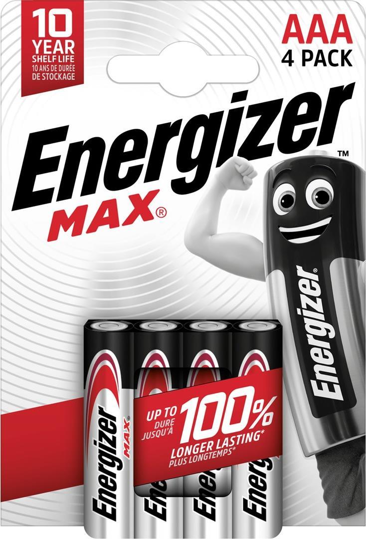ENERGIZER Max Micro (AAA) 4 St Max Micro (AAA) 4 Stück (E303325600)