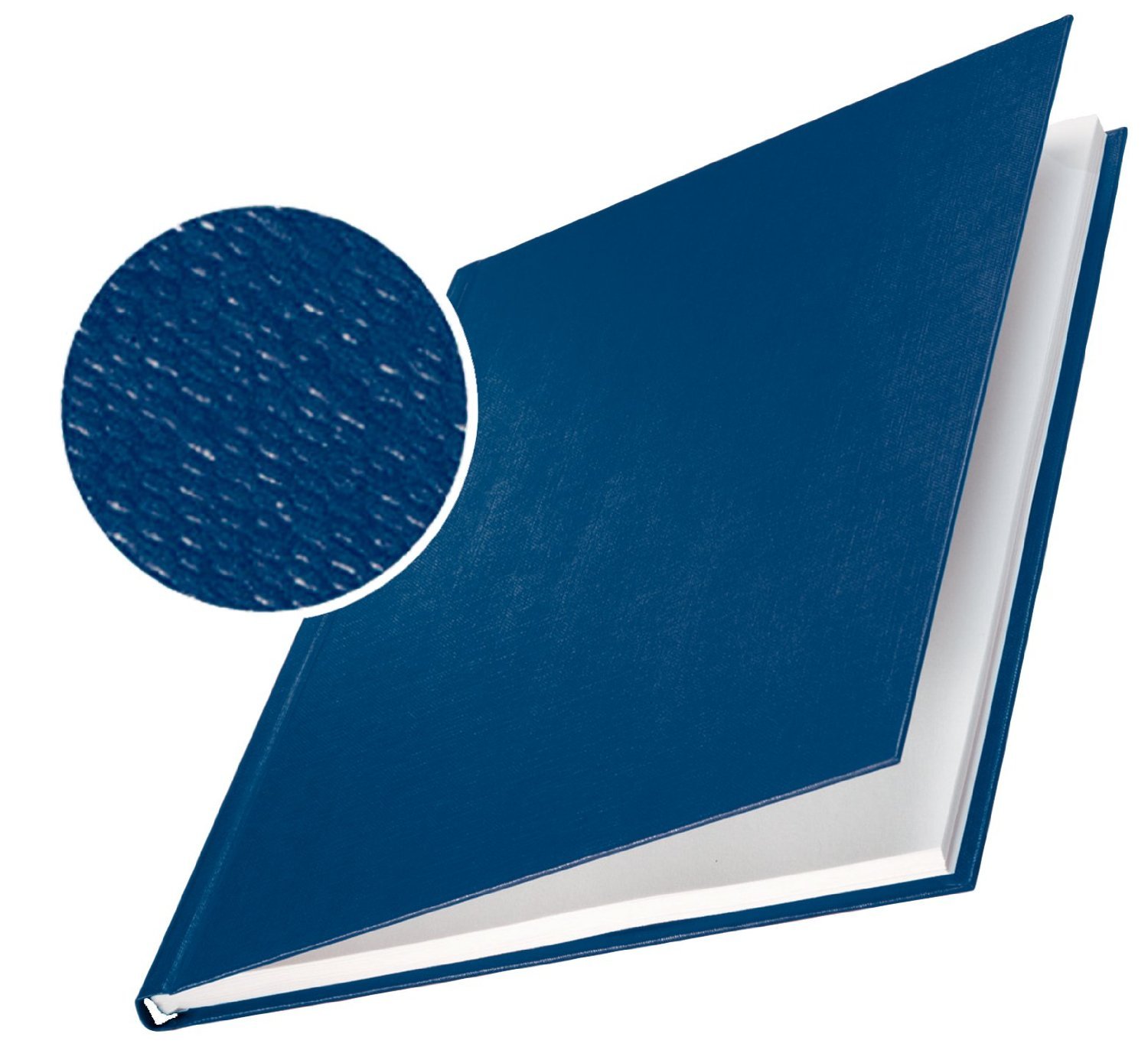 Leitz 73920035 Buchbindemappe impressBIND, Hard Cover, A4, 10,5 mm, 10 Stück, blau