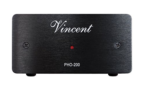 Vincent PHO-200 Phono Vorverstärker, schwarz